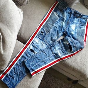 Damati Jean's 34×32 stone wash